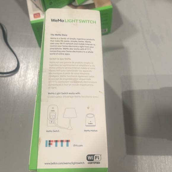Belkin wemo light switch open box - Picture 3 of 4